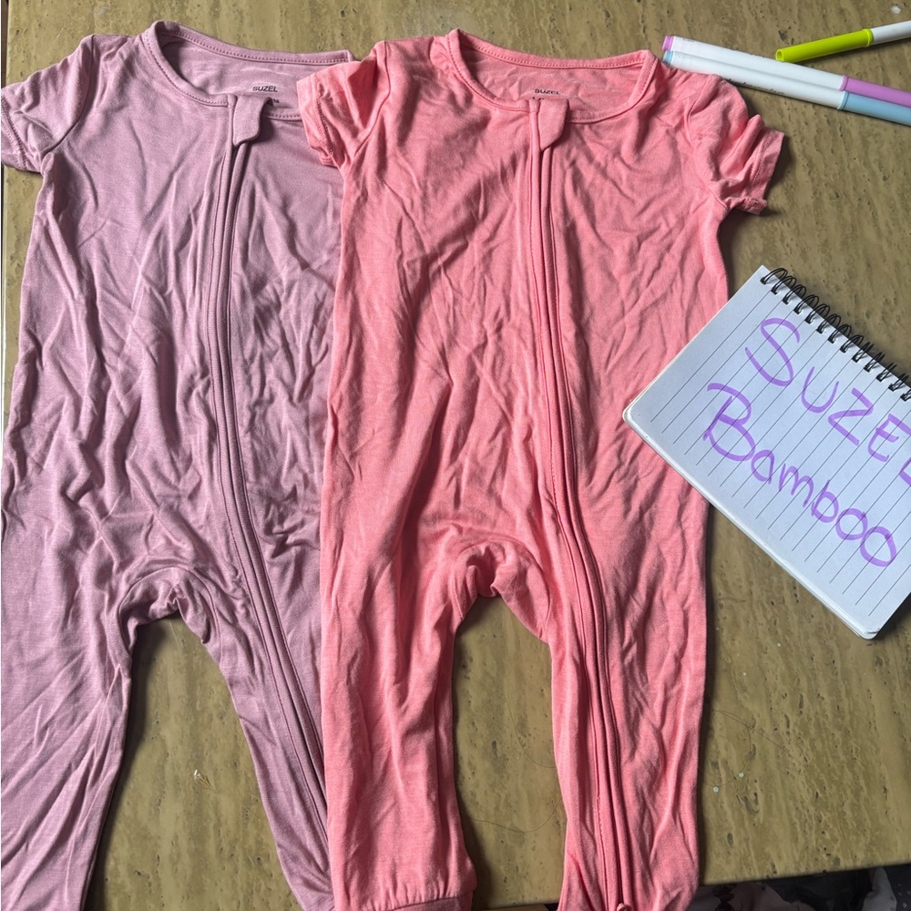 Little Sleepies Pink and Purple Kids Pajamas
